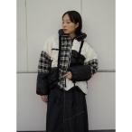 パッチワークデザインアウター