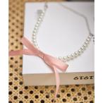 [KIDS/ Kids ] жемчуг лента колье 