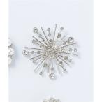 クリスタルシャワー ブローチ