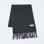 ウール×カシミヤ リバーシブル マフラー / ON・OFF兼用