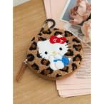 ハローキティヒョウ柄ミニポーチ