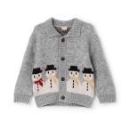 【ウォッシャブル】モチーフカウチンニットはおり