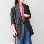 ショッピングcolors SHIPS Colors:〈手洗い可能〉ダブル ブレスト ジャコット (ジャケットコート）