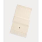 フリンジ バージン ウール マフラー