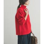 ショッピングハイネック タートルネックニットプルオーバー