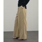 [Americana( America -na) for SALON] широкий брюки / выставить соответствует 