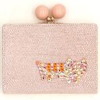 ショッピングがま口 【tsumori chisato CARRY】 キラネコストーン がま口 2つ折り財布