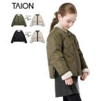 ショッピングKIDS 【KIDS】ミリタリー クルーネック ダウンジャケット / 2カラー [TAION-KR104BML