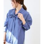 ショッピングダンガリー ボウタイダンガリーシャツ