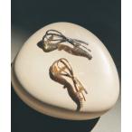 ノットリボンブローチ