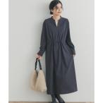 ショッピングリボン ドロストリボンフレアワンピース