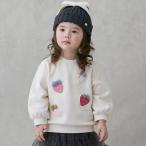 いちごモチーフトレーナー