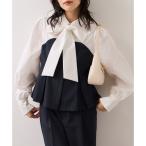 【美easy】コンフォートボウタイドッキングシャツ/イージーケア・2WAY