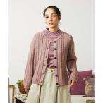 Escalera 刺繍ニットカーディガン