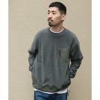 ナイロン ドッキング フリースプルオーバー