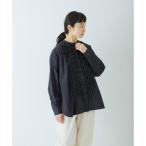 ショッピングフリル コットンフリルワイドシャツ