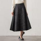 モノトーンツイードスカート