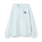 ショッピングlovetoxic 【秒かわトップス】【LTXC】ハート発泡パーカ