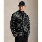 バンダナパターンド ハイブリッド ジャケット
