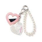  Heart цветок зеркало & Heart гребень имеется ремешок 