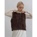 ショッピングラメ ラメニットショートベスト