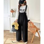 {JaVa Java сотрудничество } Semi-wide Silhouette! хлопок 100%. удобный * Work Denim комбинезон 