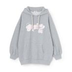 ショッピング綿100 【LTXC/綿100%】ロゴパーカチュニックワンピ