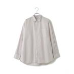 ショッピングINDIVIDUALIZED 【INDIVIDUALIZED SHIRTS for SALON】別注ストライプシャツ L.BLUE