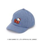 【サンリオキャラクターズ】ハローキティ＆クロミ刺繍キャップ