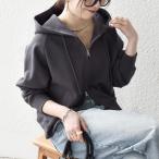 ショッピング洗濯機 SHIPS any:〈洗濯機可能〉USAコットン 裏毛 ジップ コンパクト パーカー