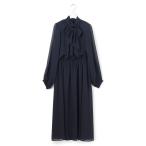 【APPLAUDIR】ドットクレープシフォン ドレス