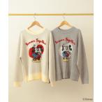 ミッキー＆フレンズ／ジャガードニットプルオーバー