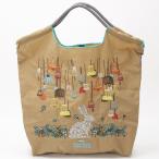 SUPER HAKKA×Ball＆Chain ランプとうさぎ刺繍トートバッグ(M)