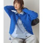 ケーブルニットカーディガン