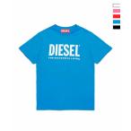 ショッピングKIDS DIESEL(ディーゼル)Kids ＆ Junior ブランドロゴ半袖Tシャツカットソー