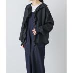 リネンフリルカラーシャツ