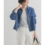 ショッピングショート デニムショート丈シャツ