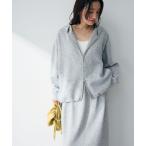 ショッピングパーカー 【OTONAパーカー】ダブルZIP裾ドロストパーカー