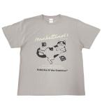 《雑誌掲載商品》【マンハッタナーズ】アートＴシャツ　Ｍサイズ　「フェデリコとカメラ」
