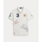 (ボーイズ 8才〜20才)コットン メッシュ グラフィック ポロシャツ