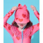 【水着】総柄リボンスイムキャップ