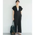 【速乾】シボシャーリングVネックオールインワン 全3色