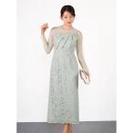 ショッピングスパンコール スパンコール刺繍レースドレス