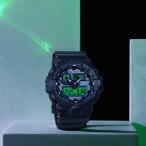 BLACK AND ELECTRO GREEN[ внутренний стандартный товар ]GA-700BEG-1AJF