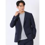  жакет мужской бизнес выставить возможность стрейч linen style тонкий 2. темно-синий 