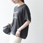 SHIPS any:〈洗濯機可能〉シアー 裏毛 ロゴ TEE