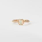 <10 месяц зодиакальный камень >K10 опал детское кольцо 