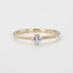 <3 месяц зодиакальный камень >K10 аквамарин булавка кольцо для ключей ( mother )