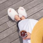 ショッピングemu 【EMU】エミュ/Mayberry リアルファーサンダル　スリッパ