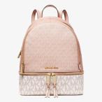 ショッピングシグネチャー RHEA ジップ バックパック ミディアム - MKシグネチャー